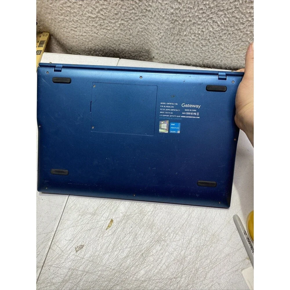 FOR PARTS / Repair - Gateway GWTN156-11BL 15